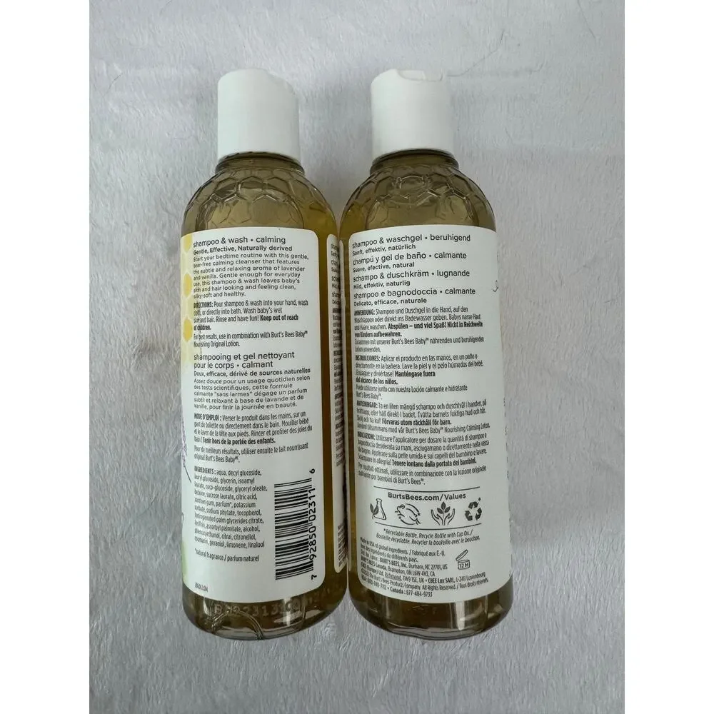 Burt's Bees Baby Shampoo and Wash Lavender Scent